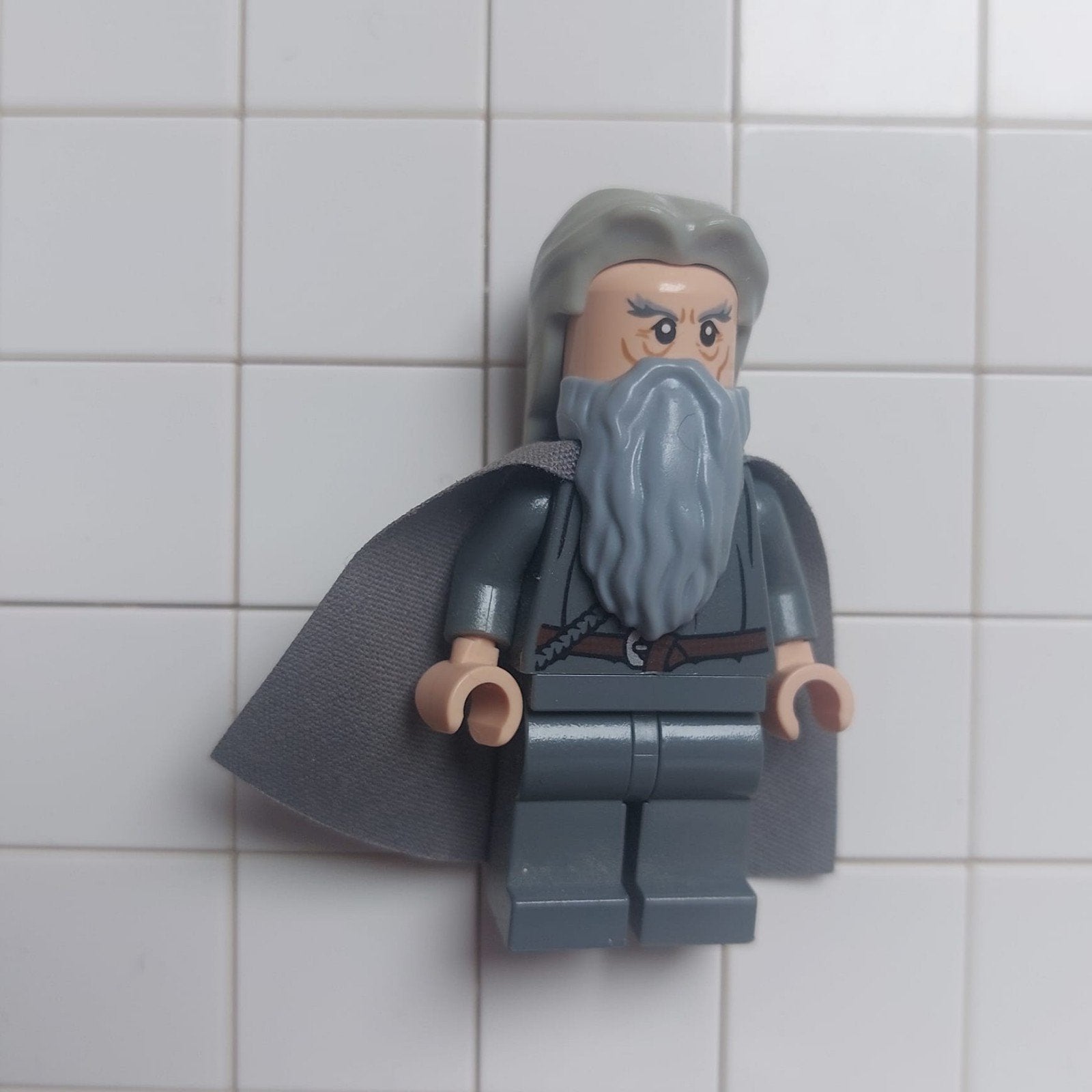 LEGO Lord of the Rings Minifig - Gandalf the Grey - lor061, Ophalen of Verzenden, Zo goed als nieuw