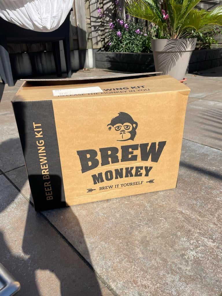 Bierbrouwset van Brew monkey, Ophalen, Gebruikt