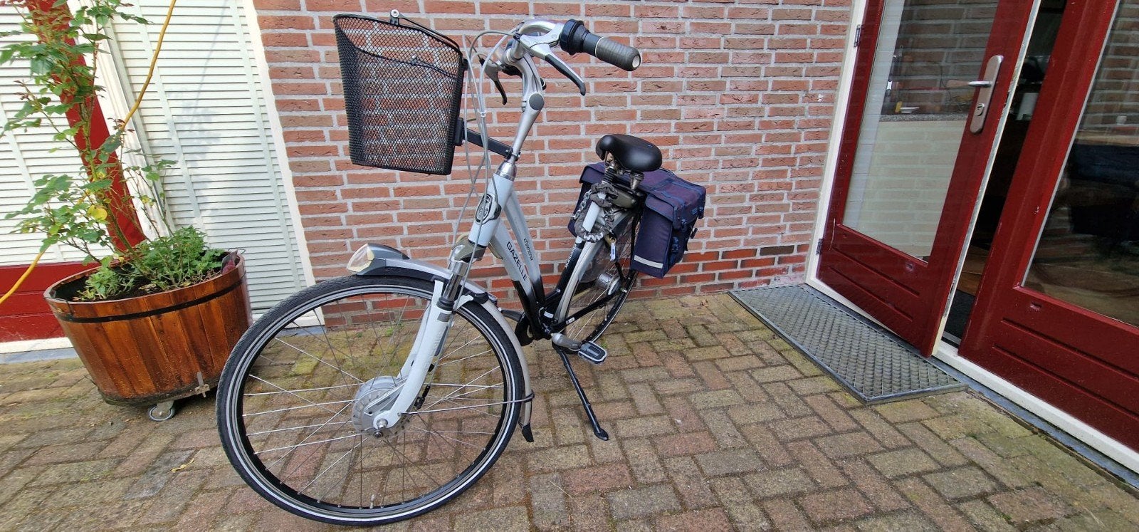 Gazelle e-bike met voor motor, Ophalen, Gebruikt, Velgrem, Versnellingen