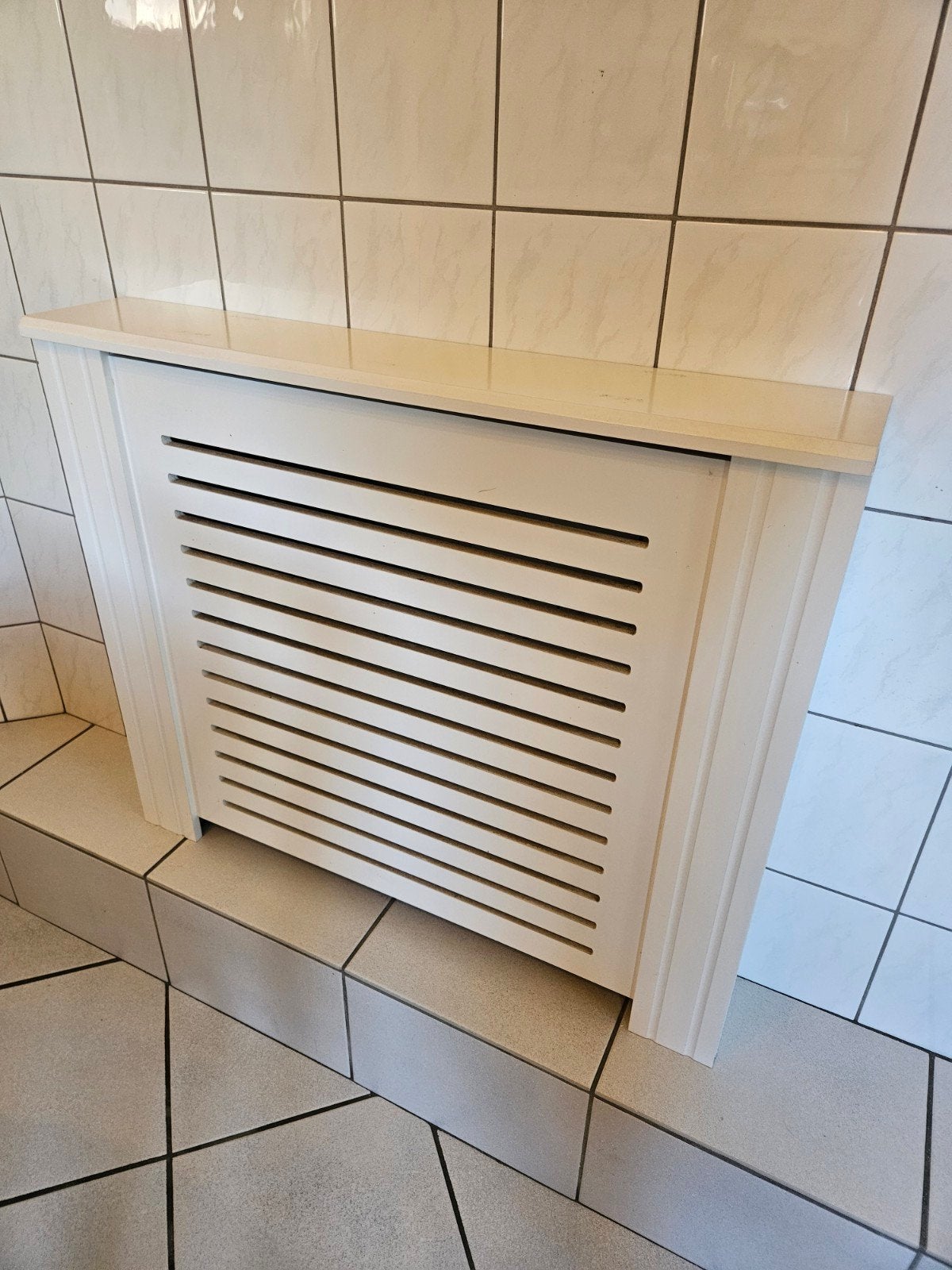 radiator ombouw kleur wit, maten zie foto's, Ophalen, 60 tot 150 cm, Overige typen, 30 tot 80 cm