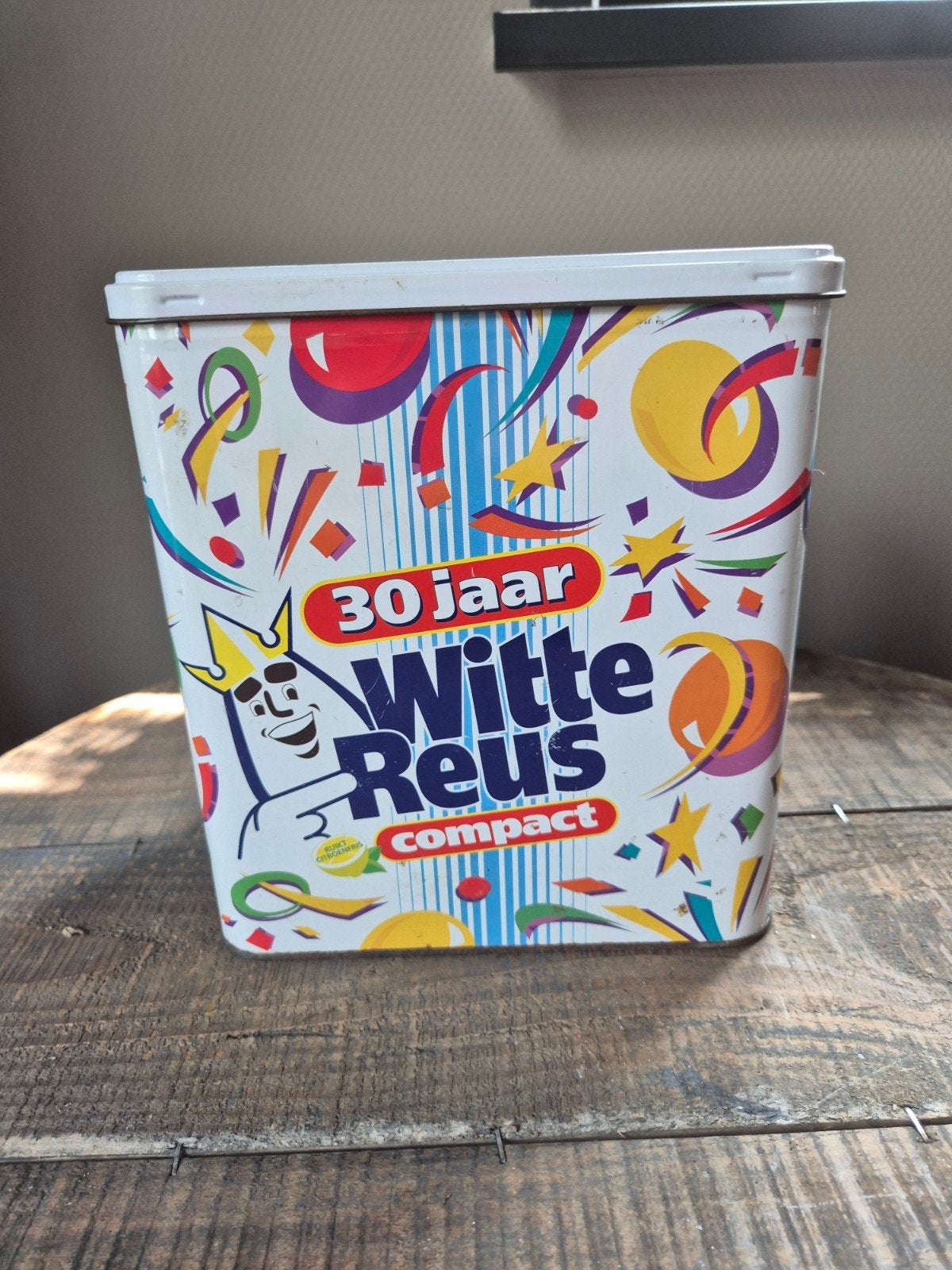 30 jaar witte reus compact blik, Ophalen of Verzenden, Gebruikt, Overige