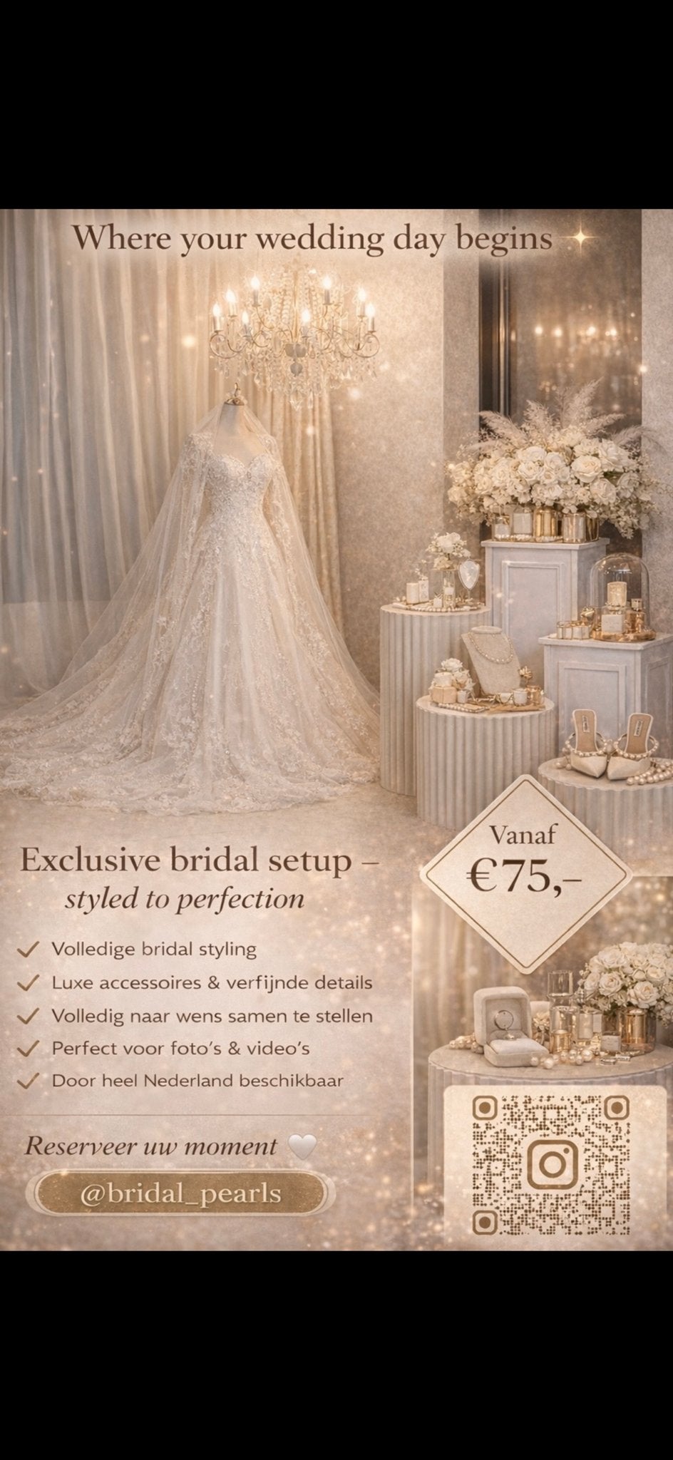 Bridalroom verhuur | Buffetverhogers, Hobby en Vrije tijd, Feestartikelen | Verhuur, Ophalen, Nieuw