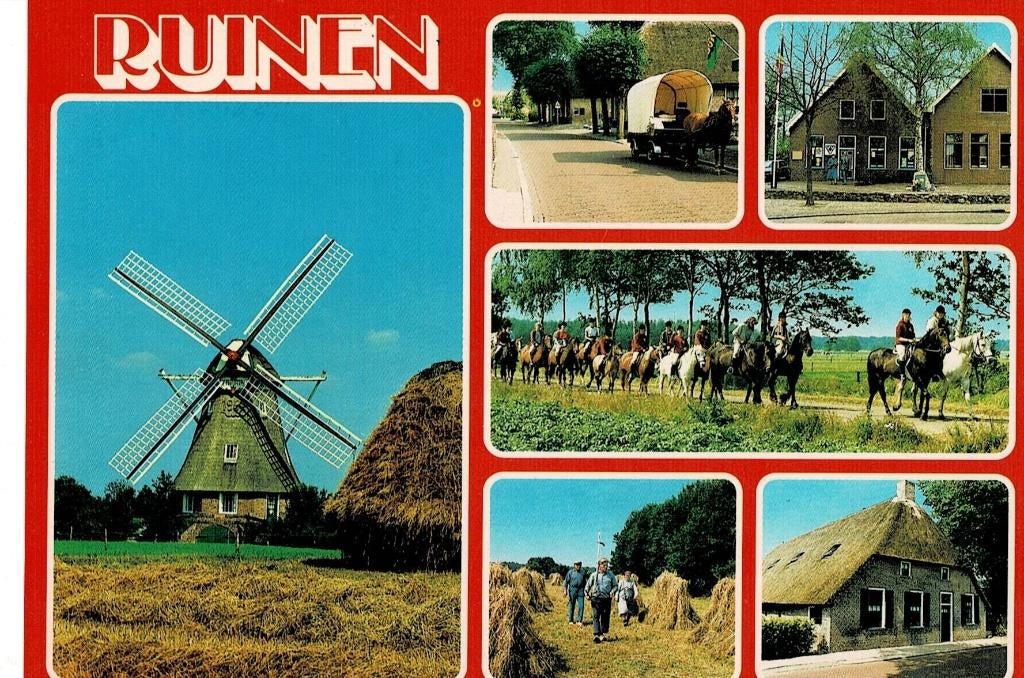 Ruinen, Ophalen of Verzenden, Ongelopen, Drenthe