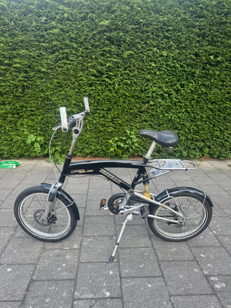 Herenfiets met handremmen, Fietsen en Brommers, Fietsen | Vouwfietsen, Ophalen of Verzenden, Gebruikt, 20 inch of meer