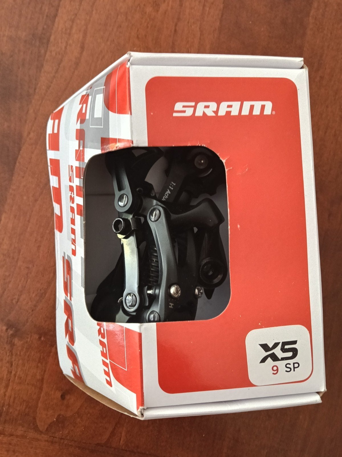 SRAM X5 9 Speed Achterderailleur - Nieuw in doos, Nieuw, Ophalen of Verzenden, SRAM, Derailleur of Ketting
