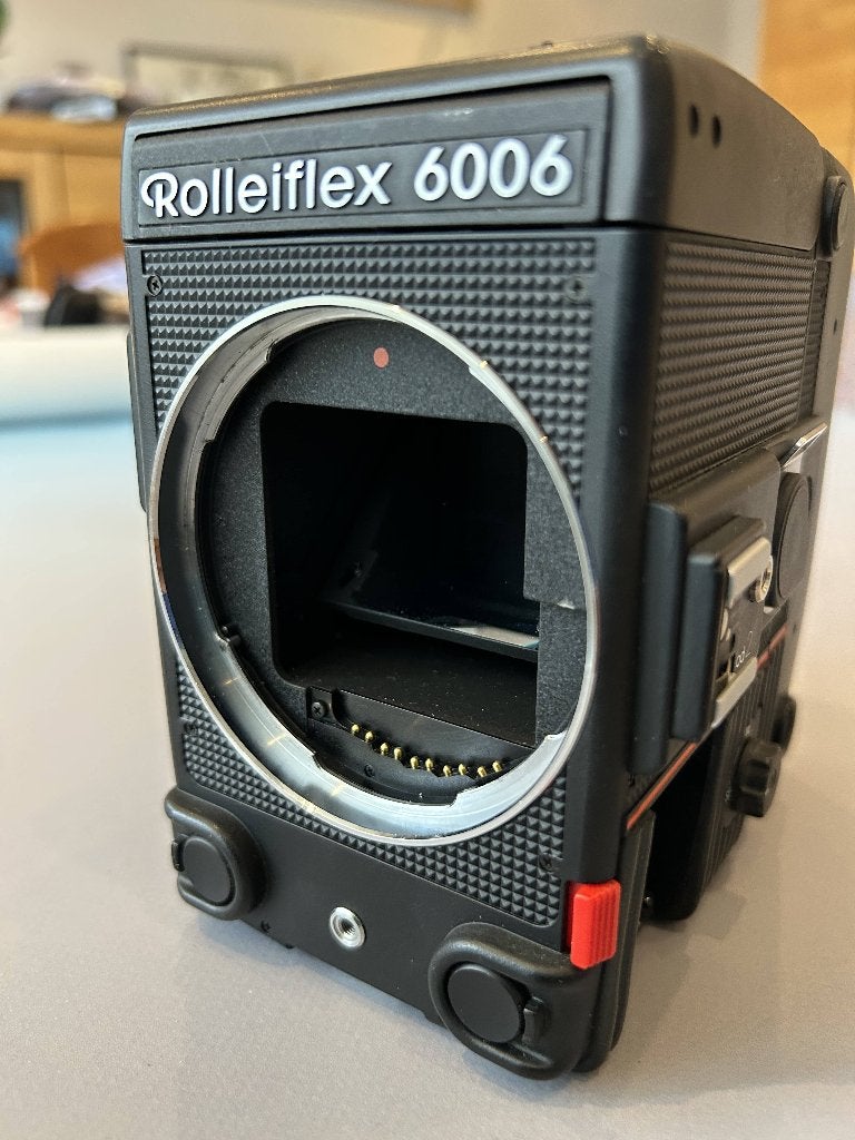 Rollei Rolleiflex 6006 Mod 2 Body en 120 6x6 Magazijn, Overige merken, Gebruikt, Minder dan 50 mm, Overige typen