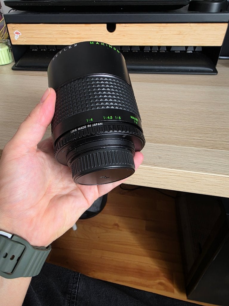 500mm f/8 spiegeltelelens, Audio, Tv en Foto, Ophalen of Verzenden, Telelens