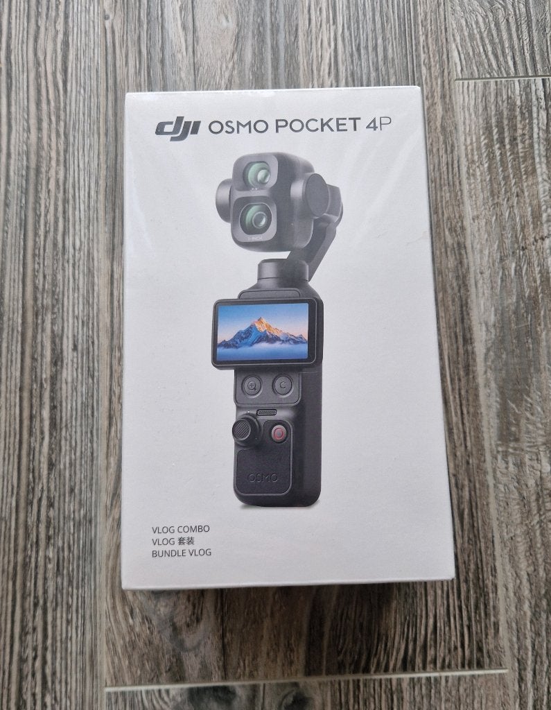 DJI Osmo Pocket 4 Pro Vlog Combo set. Sealed en garantie, Audio, Tv en Foto, Externe microfoon, 8 tot 20x, Camera, Ophalen
