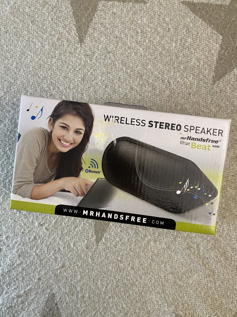Draadloze Stereo Speaker (Mr Handsfree), Audio, Tv en Foto, Overige merken, Nieuw, Ophalen of Verzenden, Draagbare speaker