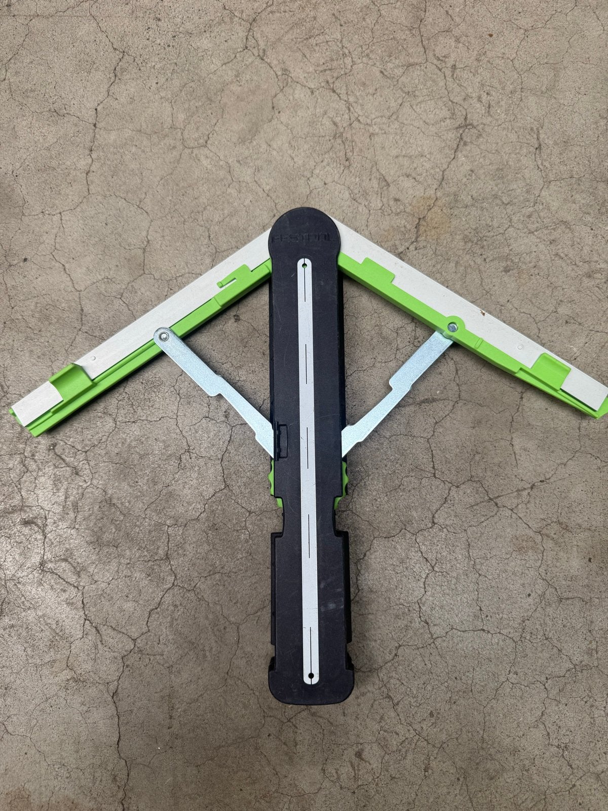 Festool Winkelhaak/Zwaaihaak, Ophalen, Gebruikt
