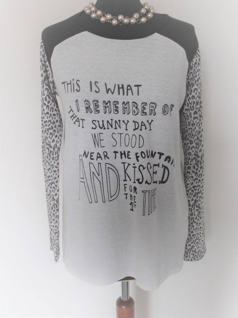 Maison Scotch prachtig wit shirt met print - 40 longsleeve, Kleding | Dames, T-shirts, Maat 38/40 (M), Verzenden, Wit, Maison Scotch
