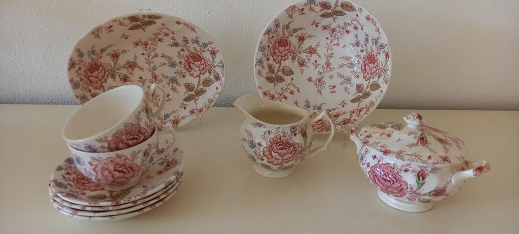Johnson Bros Rose Chintz Servies, Ophalen