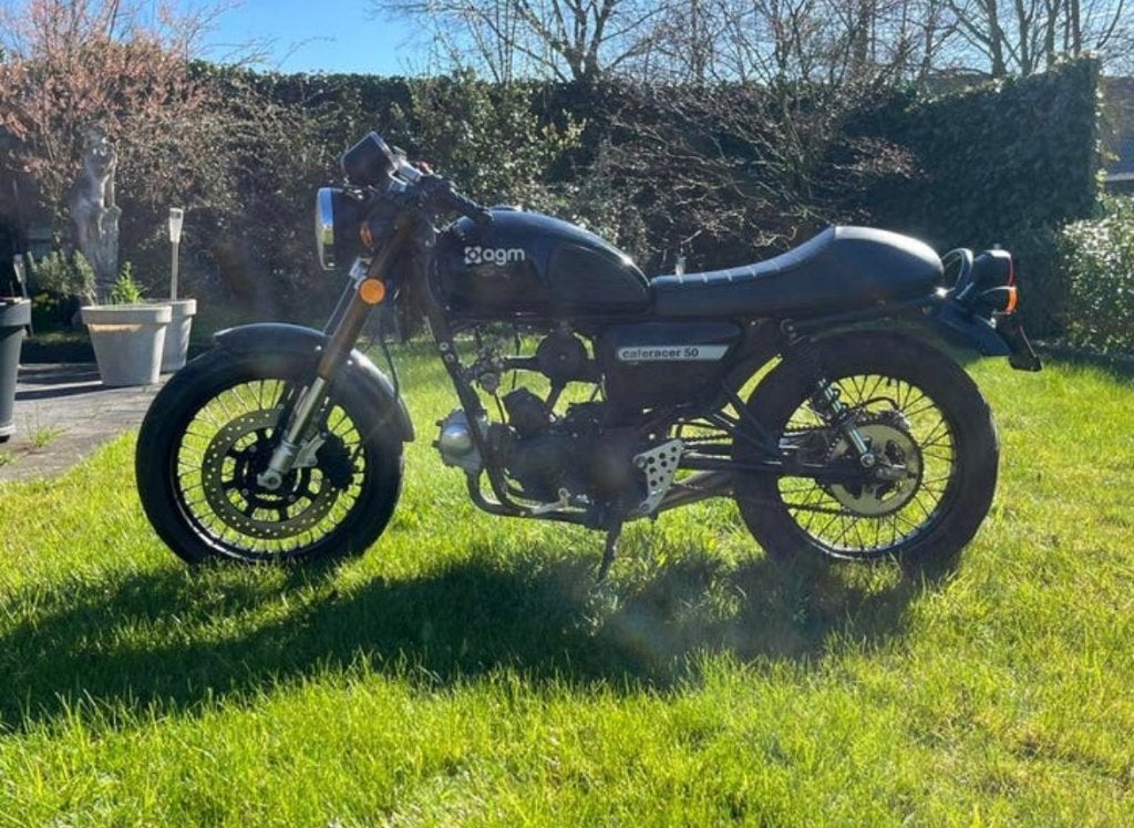 AGM Caferacer RAW 50 - Luxury 110cc, Gebruikt, Benzine, Ophalen, Overige merken