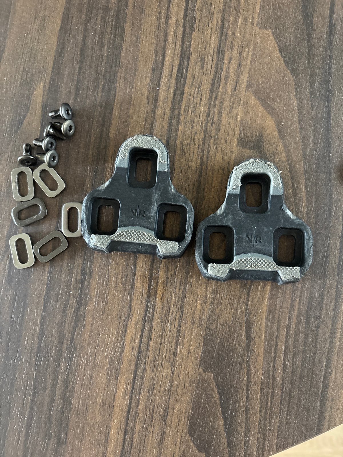 Nieuwe Van Rysel schoenplaatjes Look Keo 4,5 float, Ophalen, Zo goed als nieuw, Schoenen