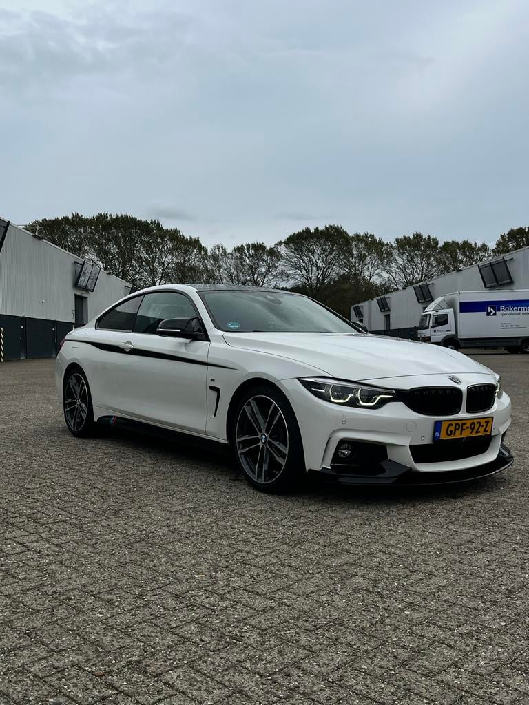 BMW 4-Serie 420i, Auto's, BMW, Particulier, 4-Serie, Benzine, Coupé, Automaat, Geïmporteerd, Wit, Zwart, Leder, Achterwielaandrijving