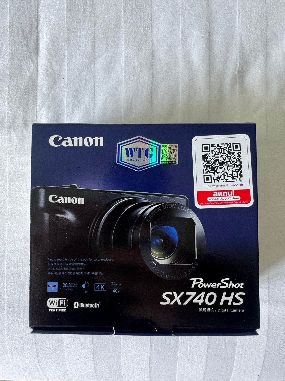 Canon SX740 HS Powershot - Nieuw in doos, Audio, Tv en Foto, Fotocamera's Digitaal, Canon, Nieuw, Ophalen of Verzenden, Compactcamera