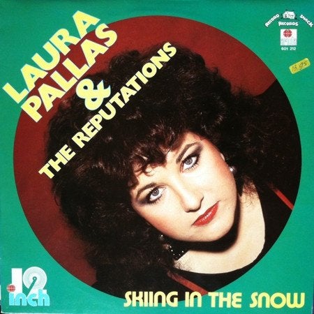 Laura Pallas & The Reputations  Skiing In The Snow maxisingl, Gebruikt, Maxi-single, 1980 - 1989, Dance