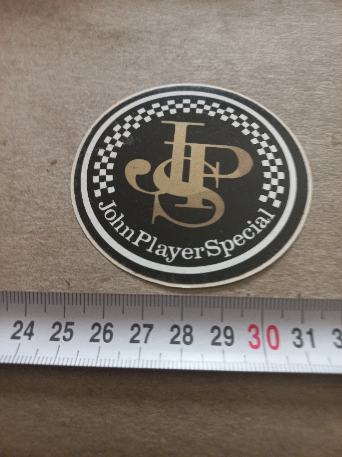John Player Special JPS sticker, vintage, race, auto, Ophalen of Verzenden