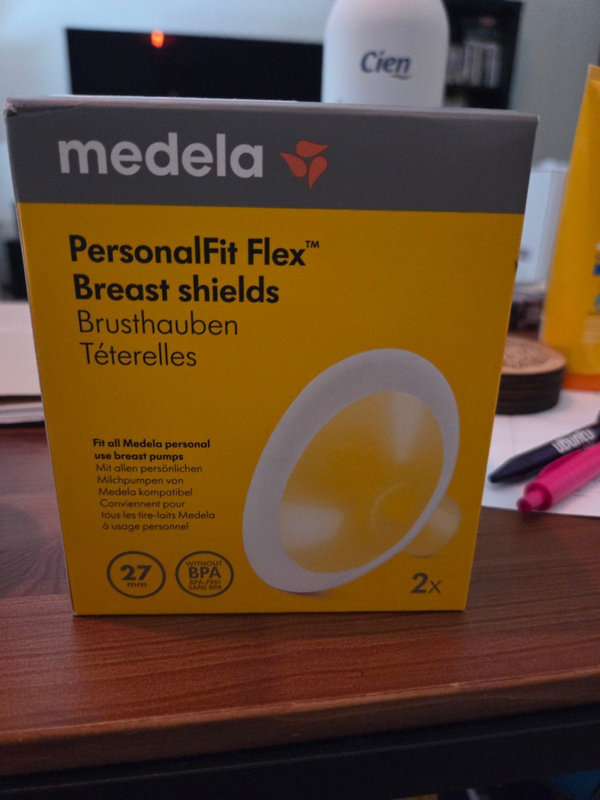 Medela PersonalFit Flex Borstschilden 27mm (2 stuks), Medela, Nieuw, Borstkolf, Ophalen of Verzenden