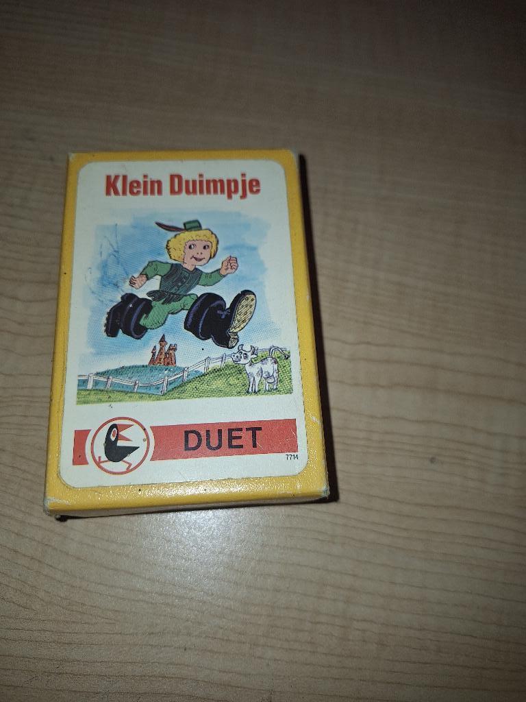 kwartetspel kwartet klein duimpje, Verzamelen, Speelkaarten, Jokers en Kwartetten, Ophalen of Verzenden, Zo goed als nieuw, Kwartet(ten)