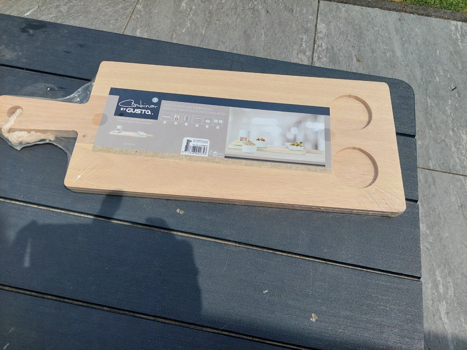 Nieuwe serveerplank van Gusta, nog in verpakking, Ophalen