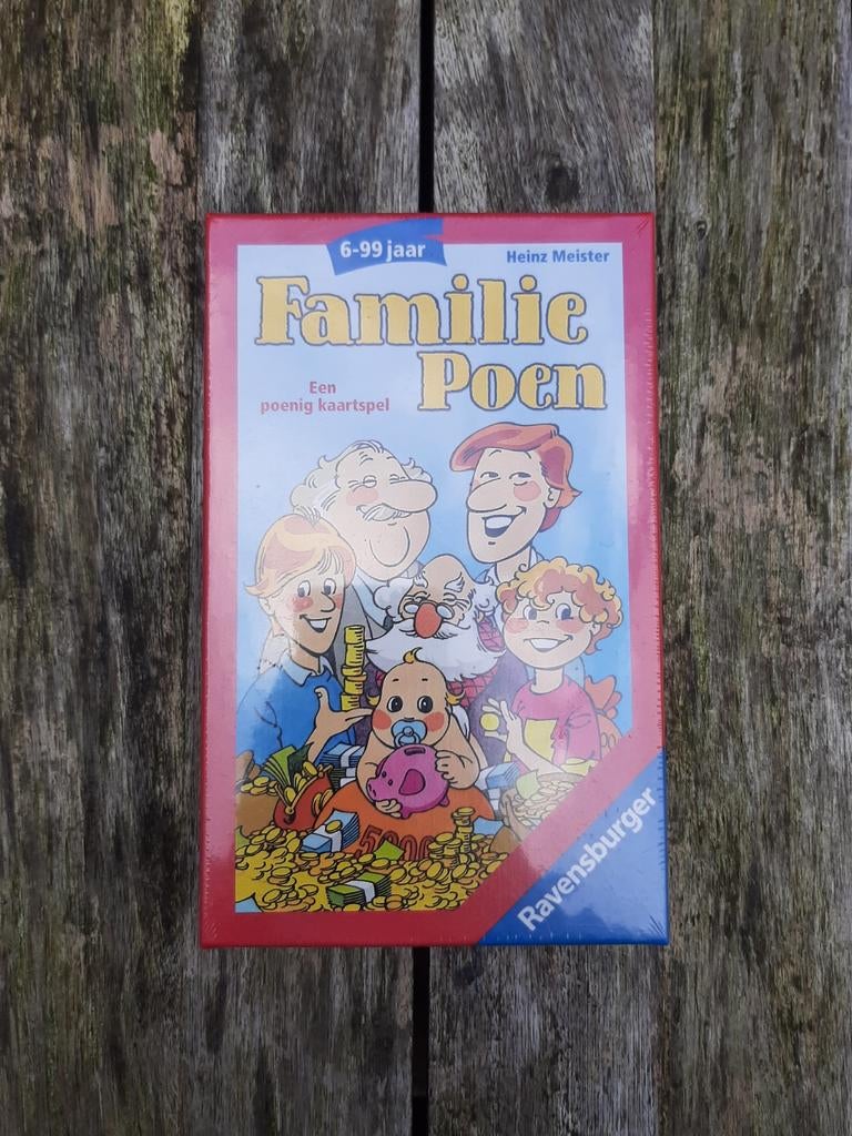 Familie poen nieuw, Hobby en Vrije tijd, Gezelschapsspellen | Kaartspellen, Ophalen of Verzenden, Nieuw