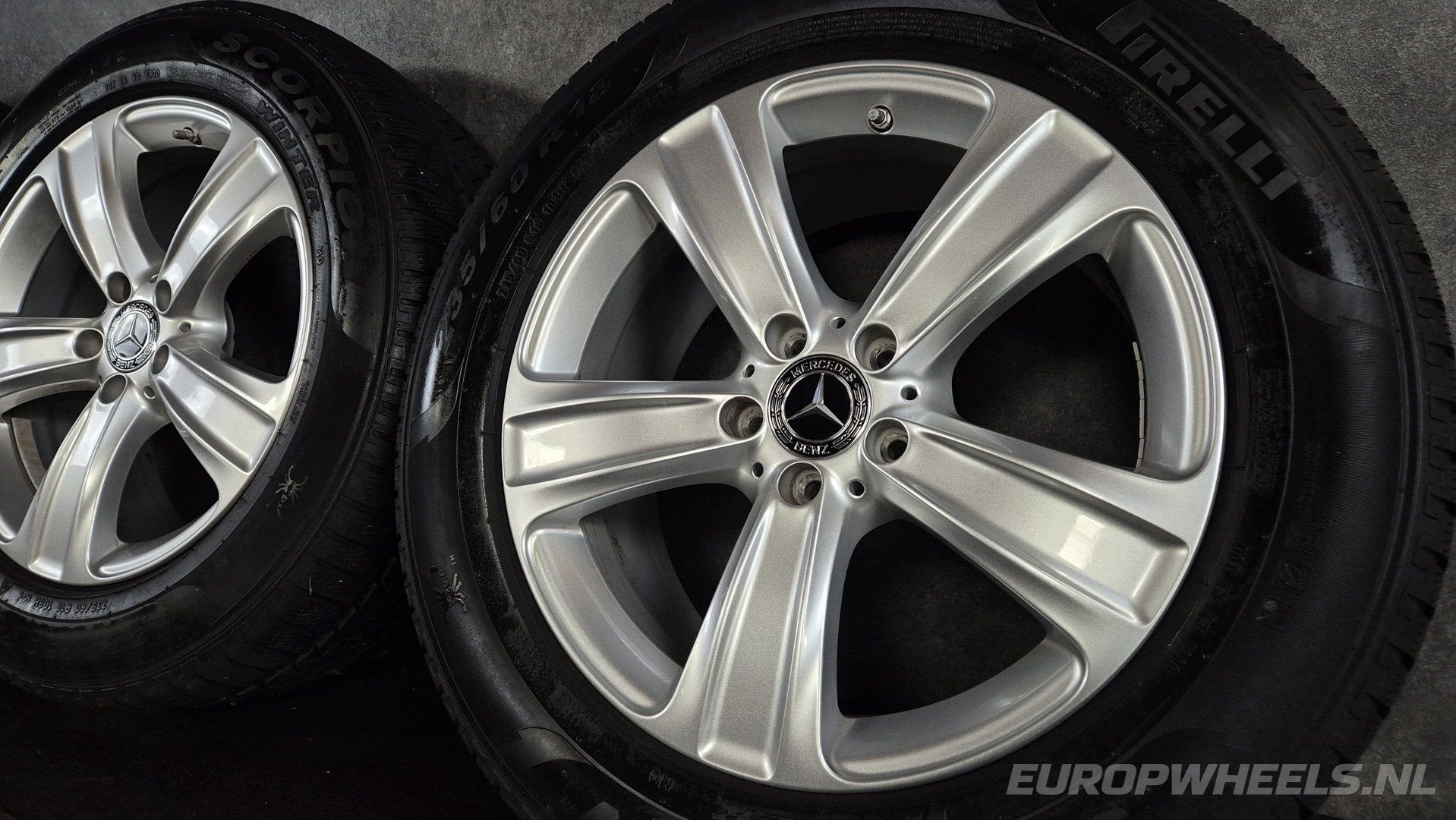 DEMO 18 inch Mercedes velgen GLC W253 X253 C253 winterbanden, 18 inch, Gebruikt, -, -