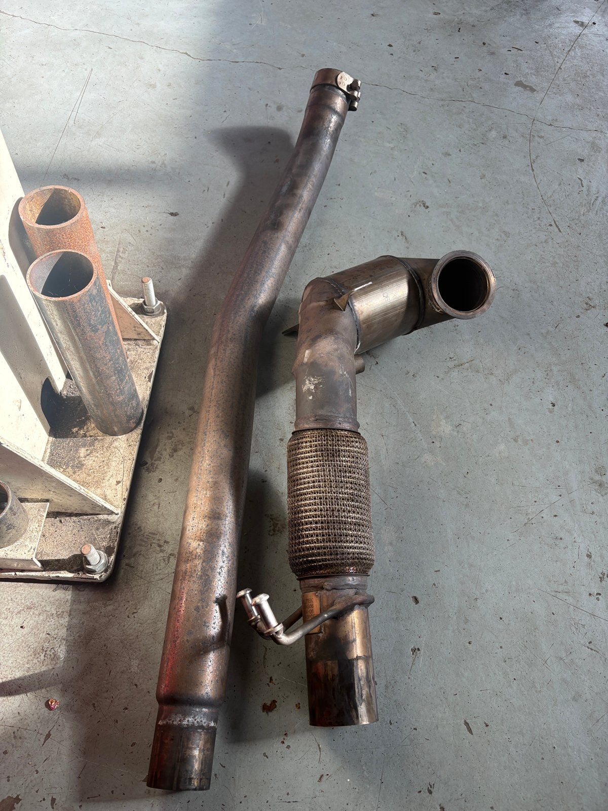 Milltek downpipe Golf MK7, Ophalen