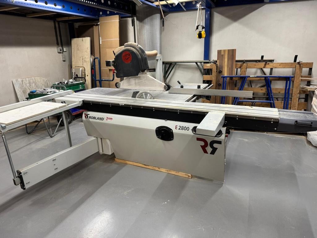 Robland E2800 Formaatzaag met Afzuiging, Ophalen