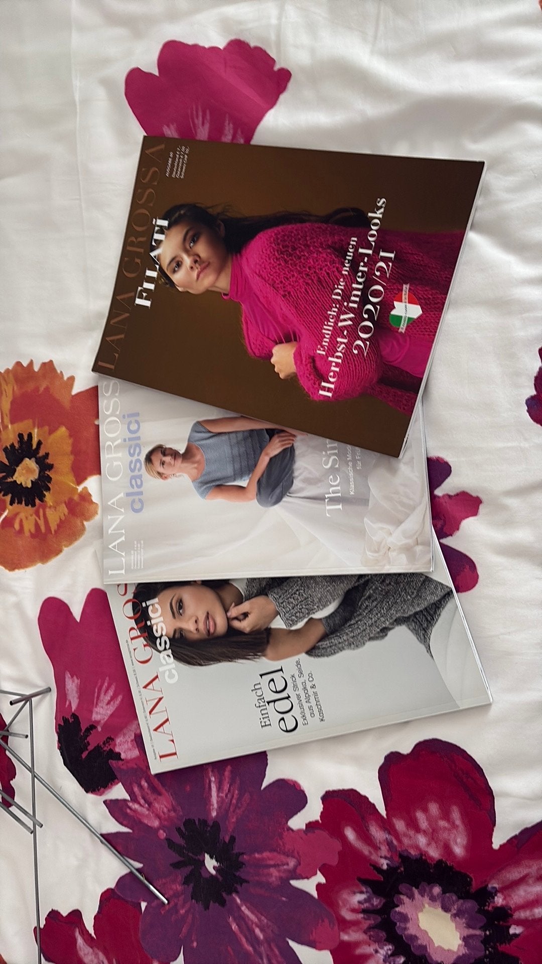 3 Lana Grossa brei tijdschriften, Ophalen of Verzenden, Zo goed als nieuw, Breien, Patroon of Boek