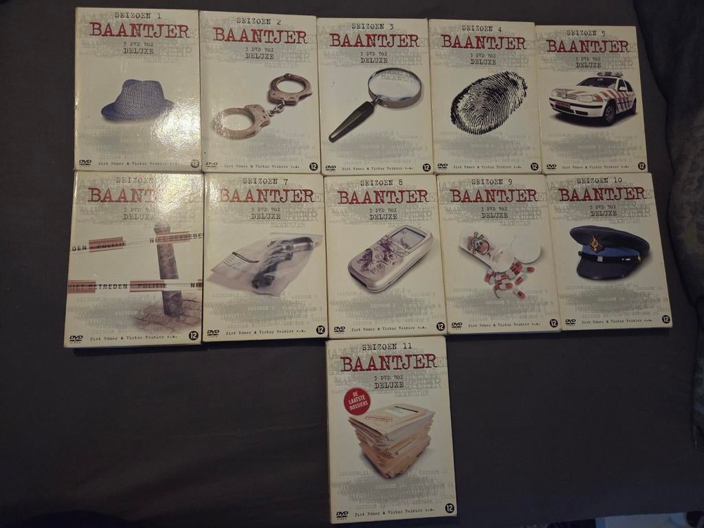 Baantjer de tv serie complete set. Op dvd 33 dvd's, Alle leeftijden, Ophalen of Verzenden, Zo goed als nieuw