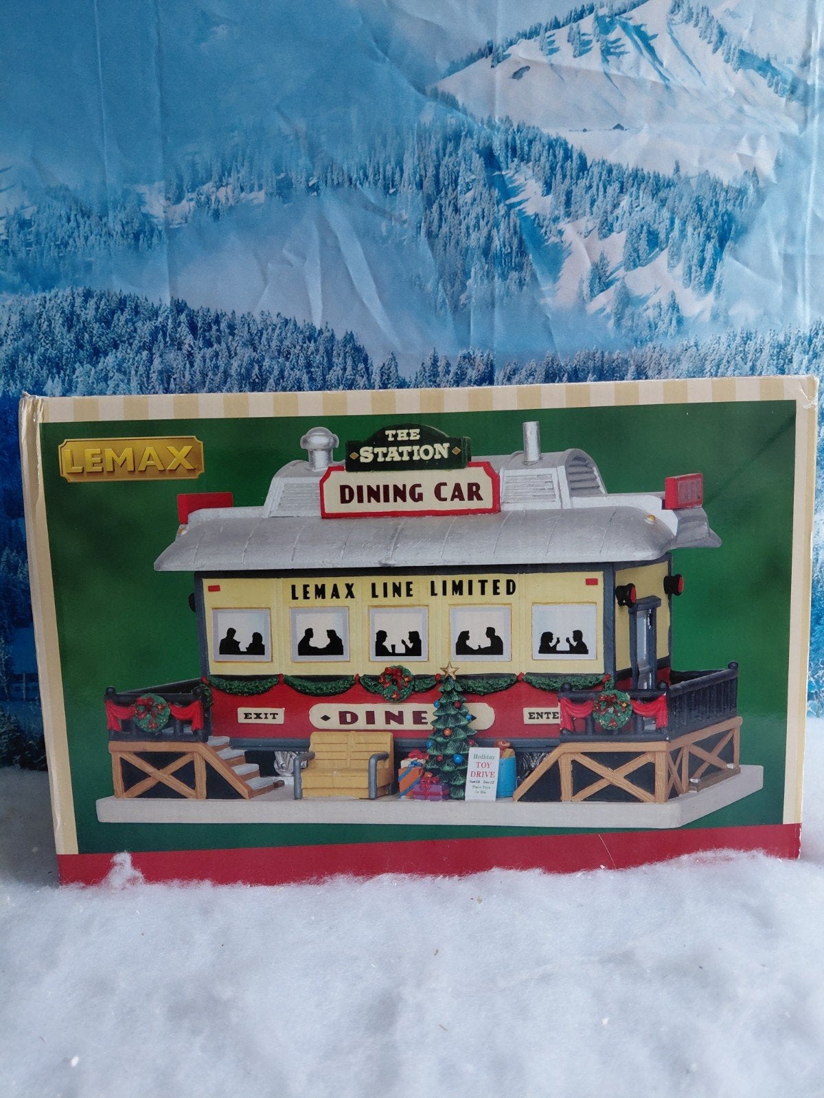 Lemax The Station Dining Car, Ophalen of Verzenden