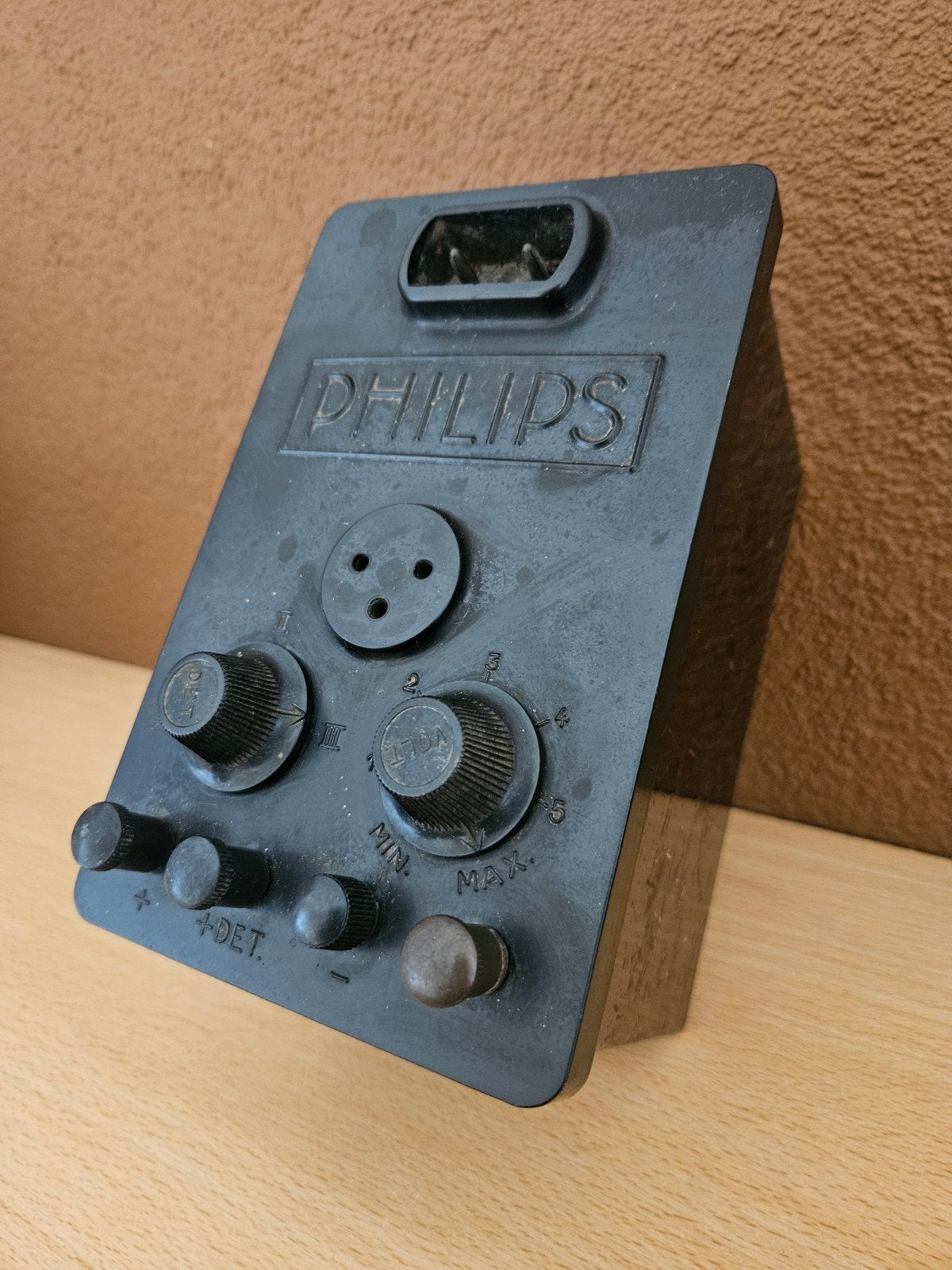 Antieke Philips Plaatspanningsapparaat Type 372, Ophalen of Verzenden