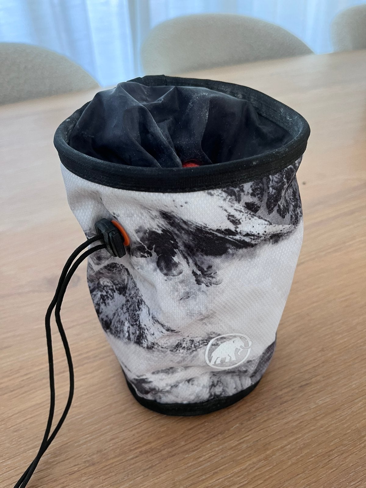 mammut gym print pofzak chalk bag, Ophalen of Verzenden, Zo goed als nieuw, Klimsport-accessoire