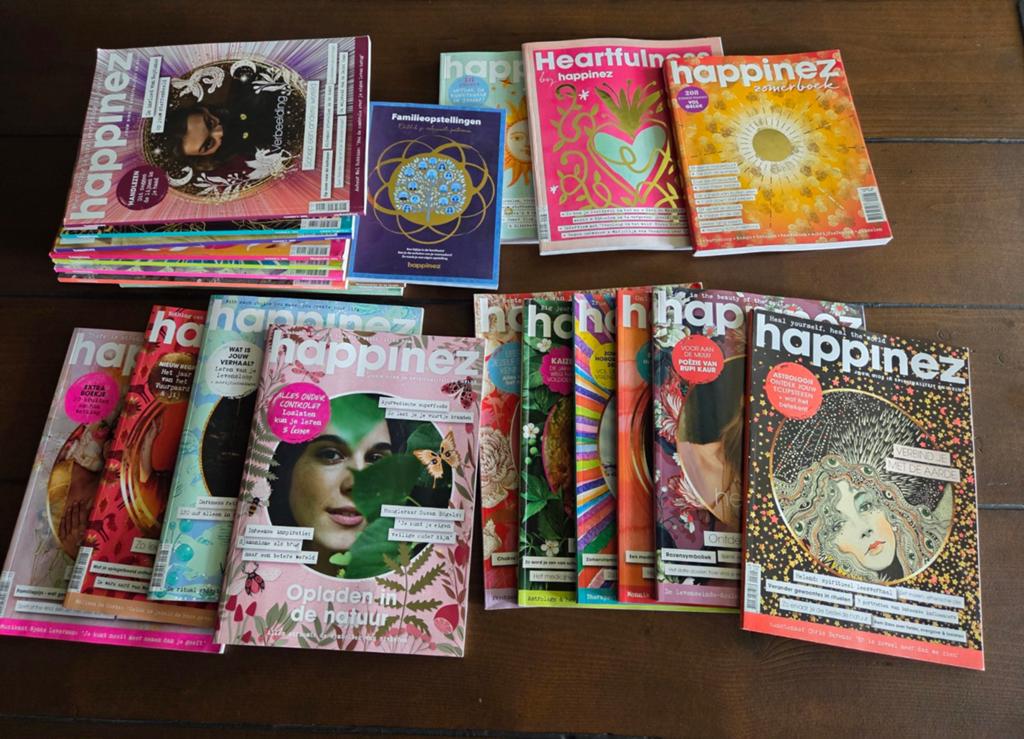 happinez magazine incl zomerboek ed, Ophalen of Verzenden