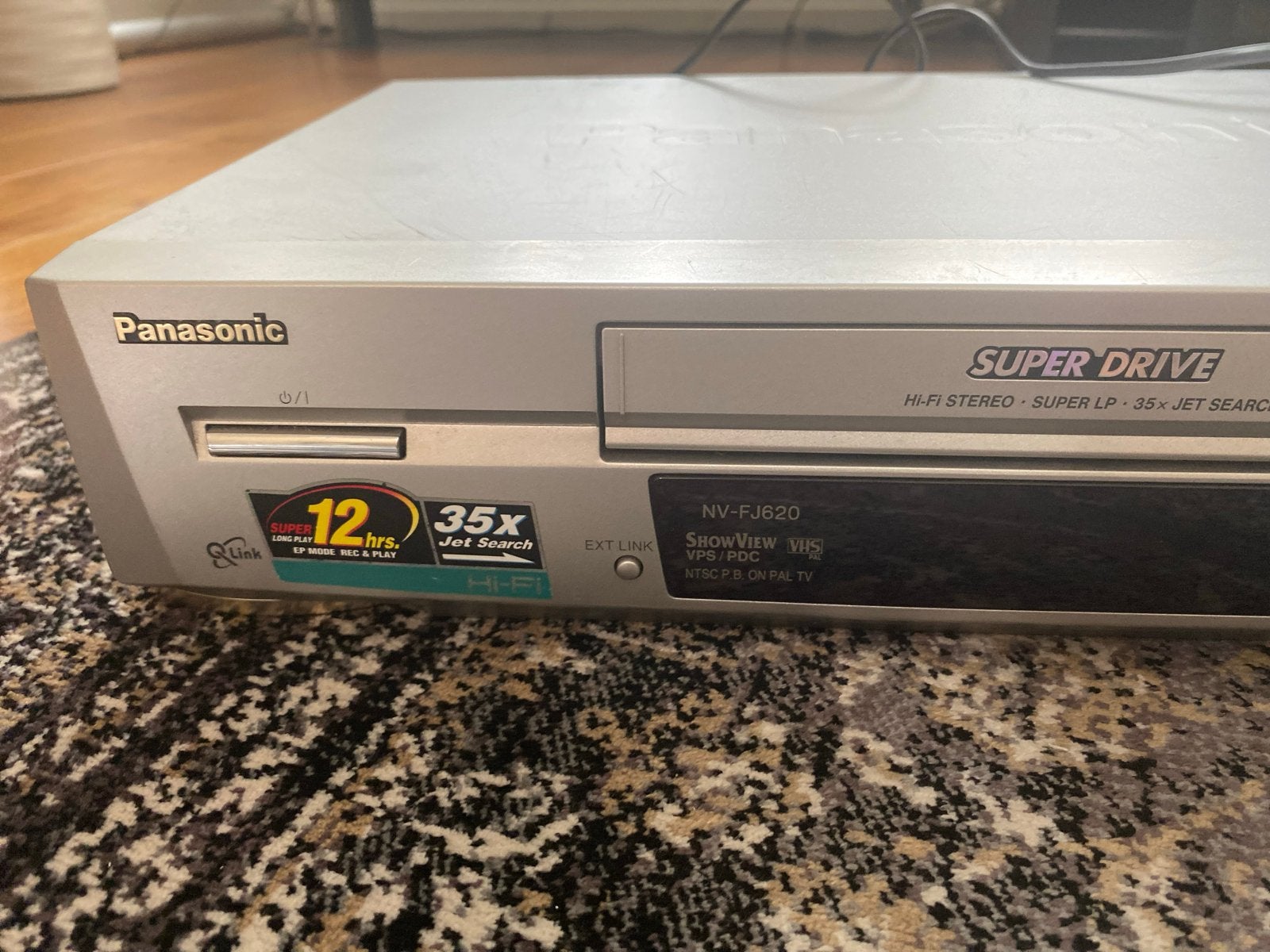 Panasonic Super VHS Videorecorder, Audio, Tv en Foto, Videospelers, Ophalen, Gebruikt, VHS-speler of -recorder