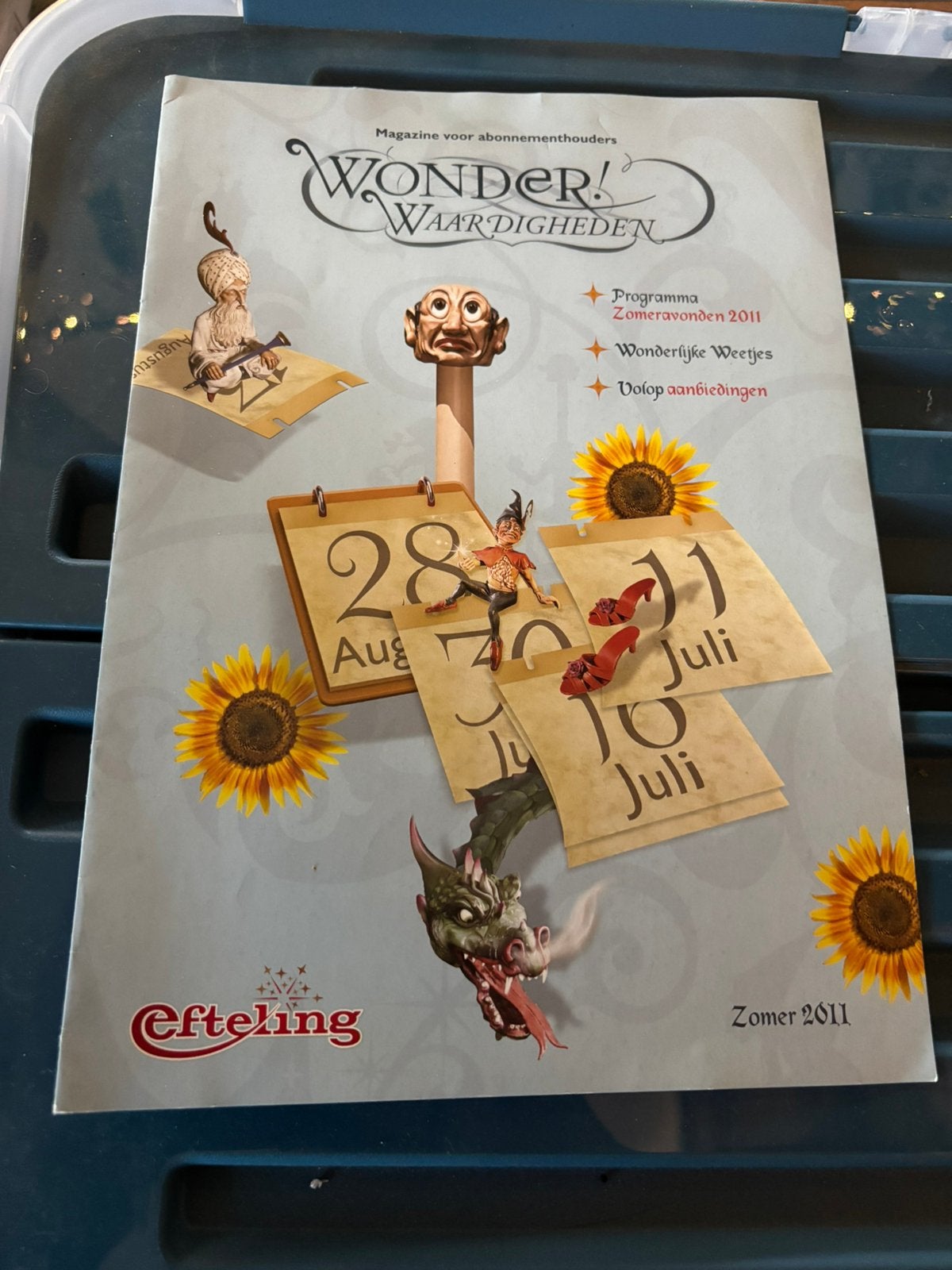 Efteling Wonder magazines, Ophalen of Verzenden