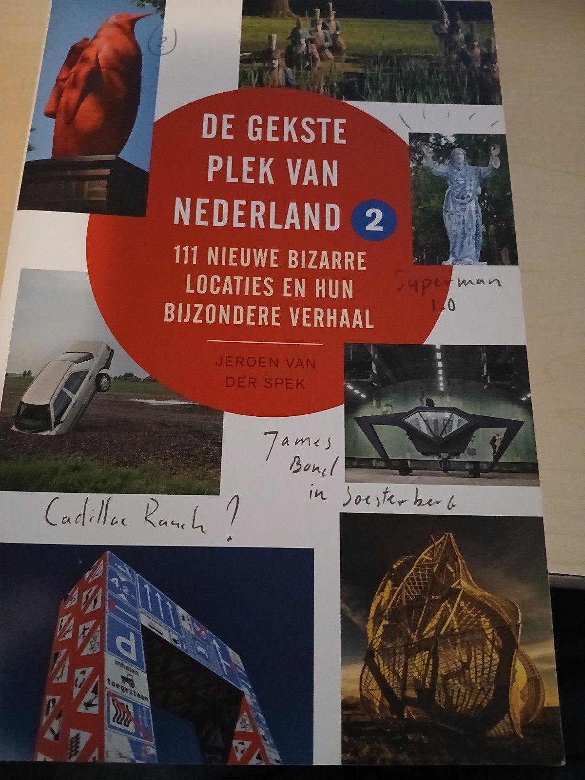 de gekste plek van Nederland jeroen van der spek, Ophalen of Verzenden, Zo goed als nieuw