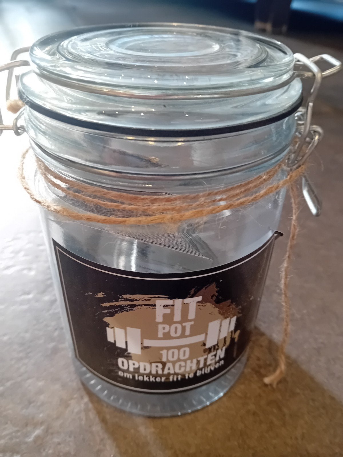 Fit pot opdrachten pot