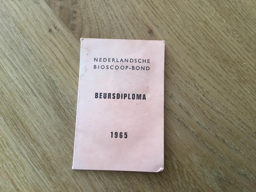Beurs diploma, Ophalen of Verzenden