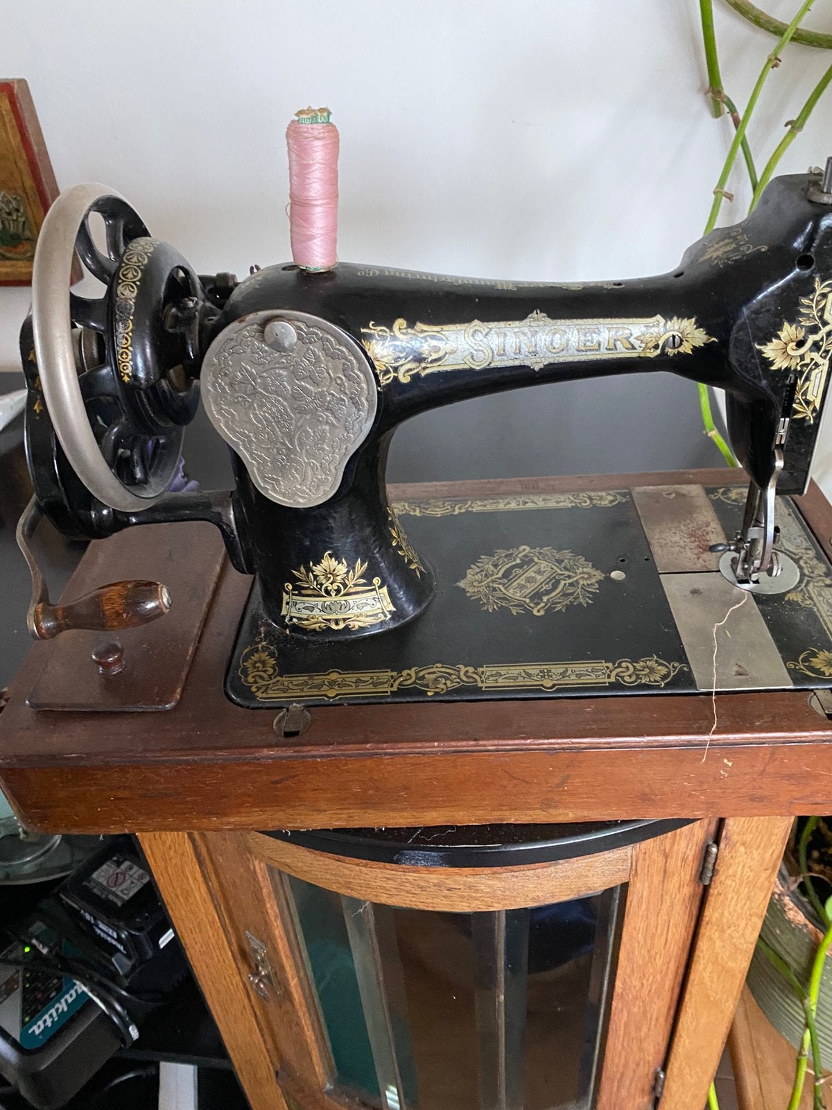 Singer naaimachine, Antiek en Kunst, Antiek | Naaimachines, Ophalen