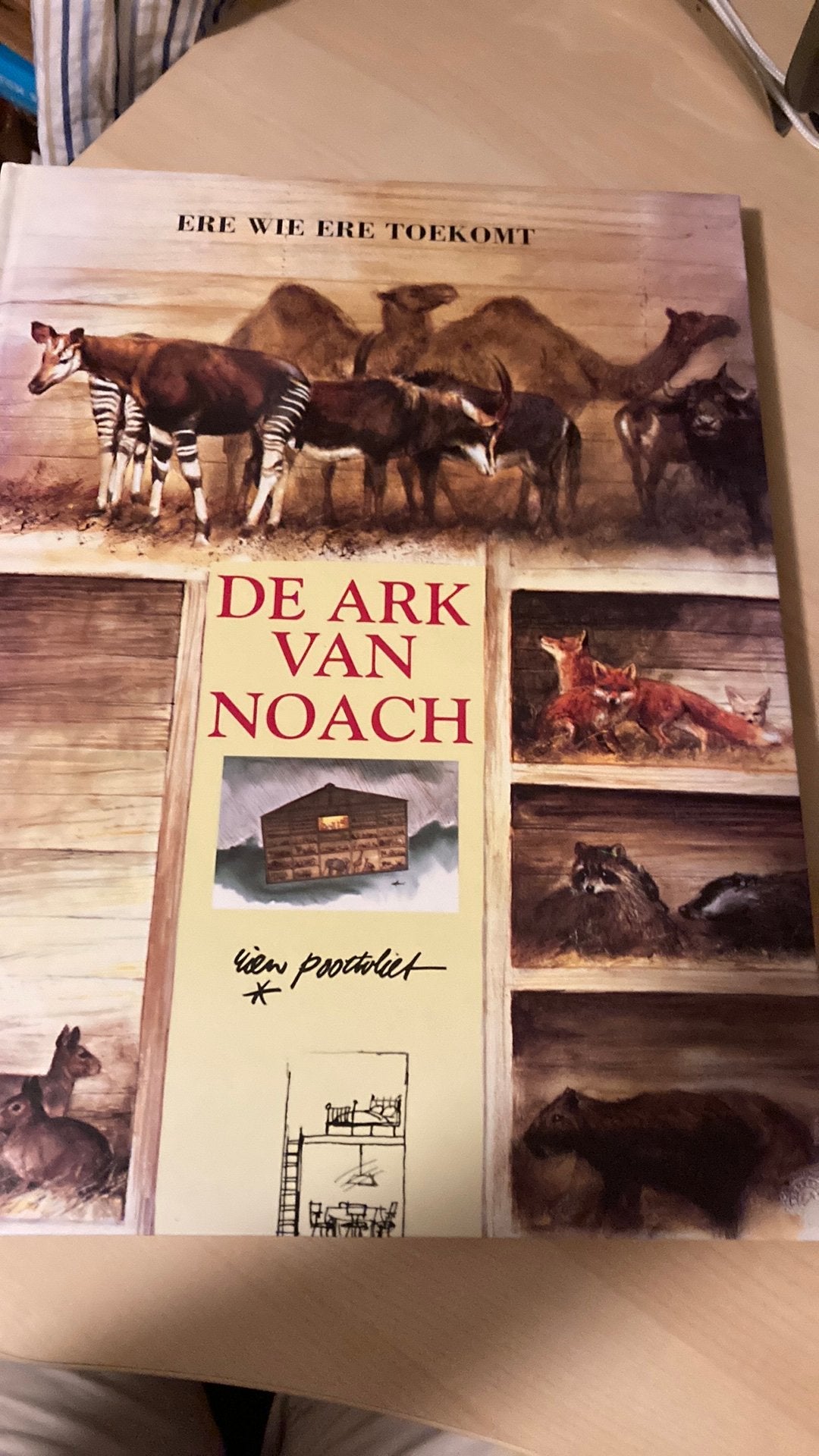 De Ark van Noach - ERE WIE ERE TOEKOMT, Boeken, 20e eeuw of later, Rien Poortvliet, Europa, Ophalen of Verzenden