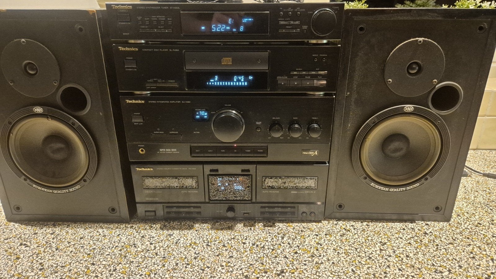 Technics Stereo Set, Ophalen, Gebruikt, Cassettedeck, Overige merken