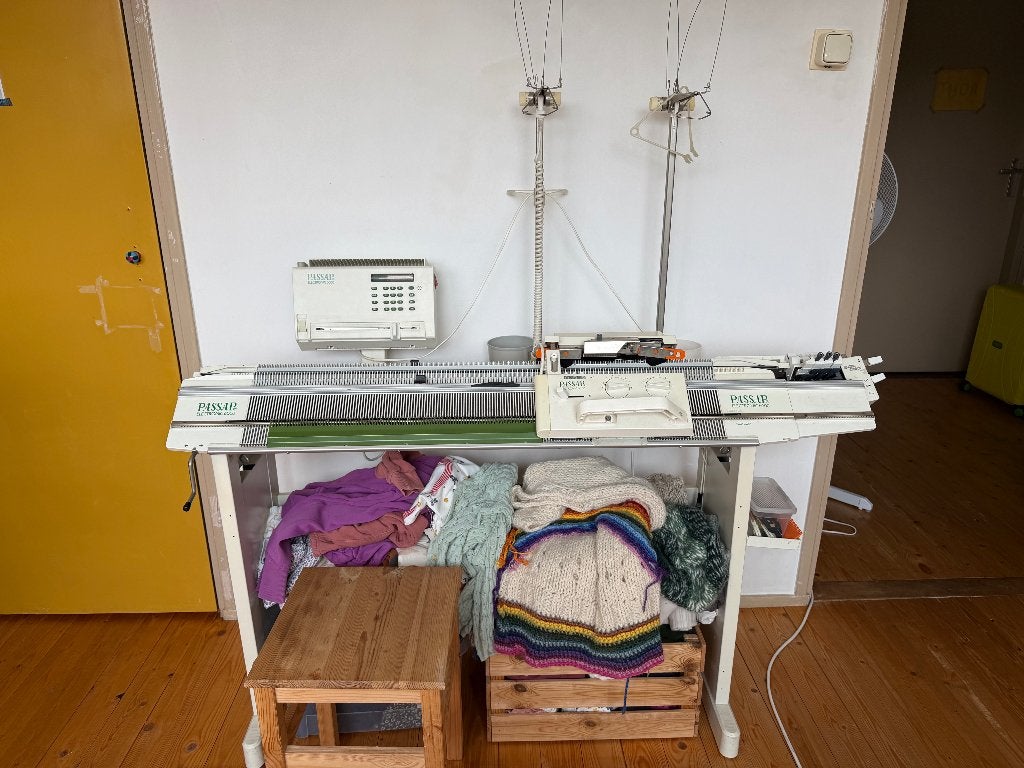 breimachines. Passap E6000 + duomatic 80 + pinky, Ophalen, Zo goed als nieuw, Breien, Machine
