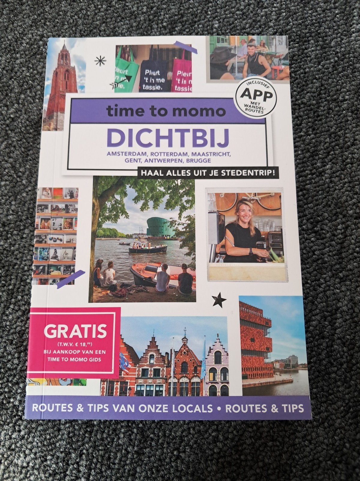 Time to Momo Dichtbij: Stedentrips Nederland & België, Overige merken, Verzenden, Time to Momo, Zo goed als nieuw