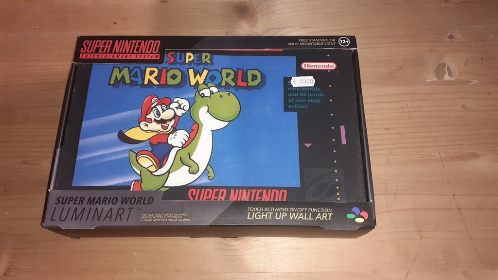 Super Mario World Lamp, Ophalen of Verzenden, Nieuw, Super NES