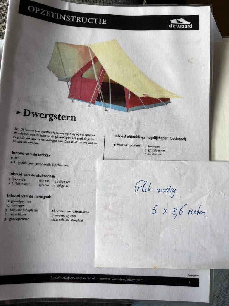De Waard Dwergstern, Ophalen of Verzenden, Zo goed als nieuw