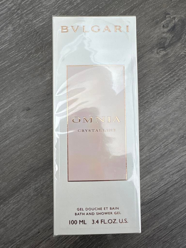 Bvlgari Omnia Crystalline Bath & Shower Gel 100ml Nieuw, Ophalen of Verzenden, Zo goed als nieuw