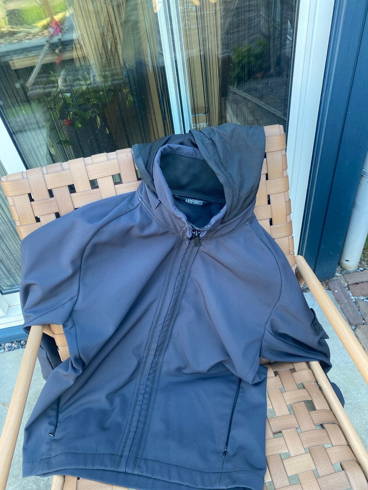 Airforce Softshell Jas - Maat M - Zo goed als nieuw, Ophalen of Verzenden, Zo goed als nieuw, Maat 38/40 (M), Zwart