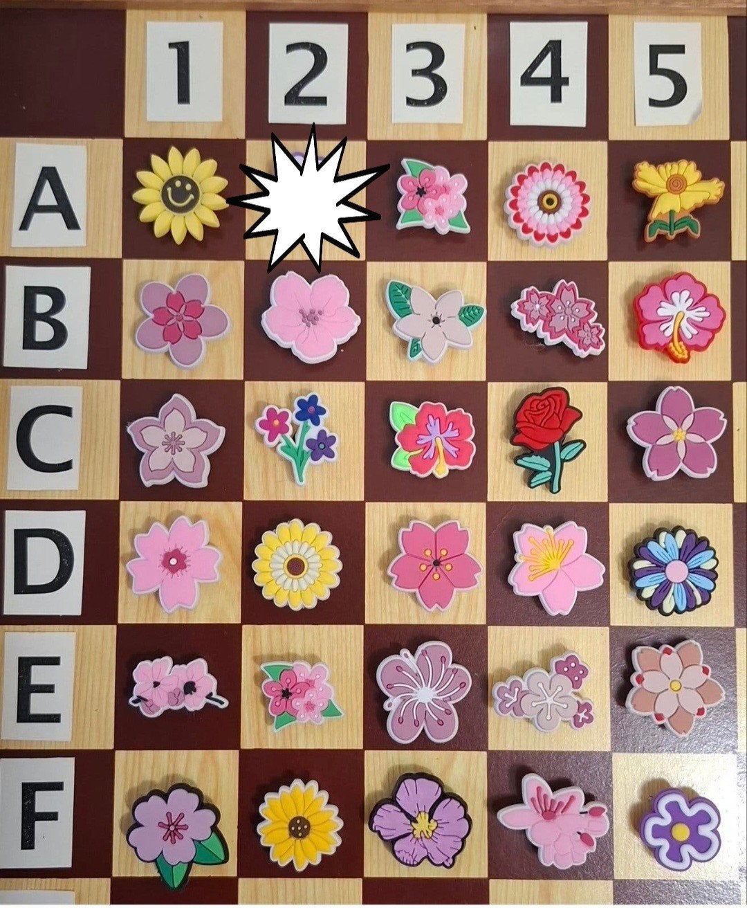 5: Bloemen Schoenbedels Pins voor de Crocs, Overige merken, Overige materialen, Nieuw, Ophalen of Verzenden